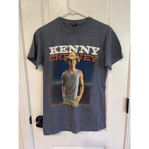 Vintage Kenny Chesney Trip Around the Sun 2018 Tour Concert T-shirt Size small